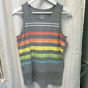 George Women's Multicolor Striped Tank Top